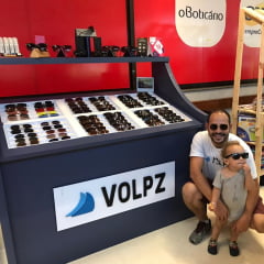 Oculos de Sol  polarizado Volpz New York 1.0 Preto